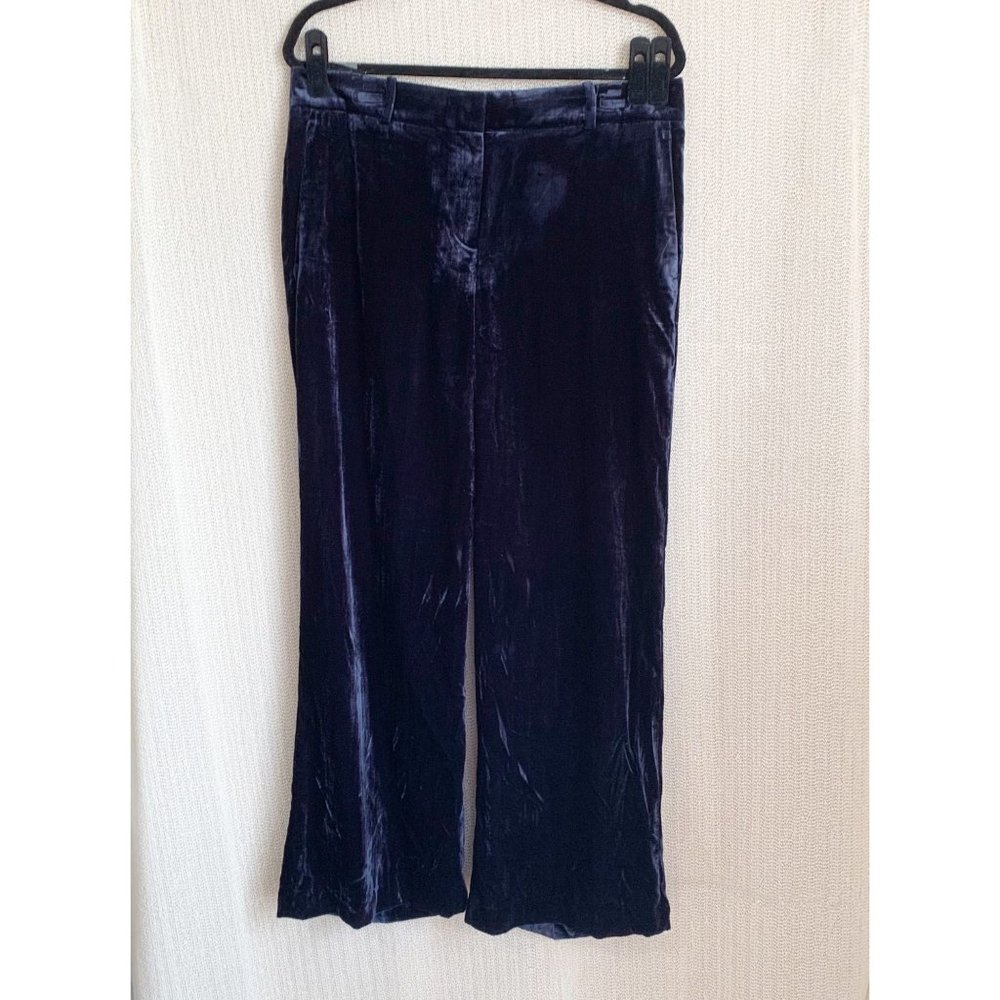 SALE🔥 Ann Taylor Women Pants 8 Wide Leg Velvet Trouser Dress